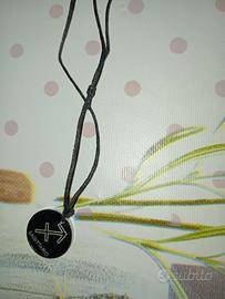 collana da uomo con ciondolo in acciaio marca s. s