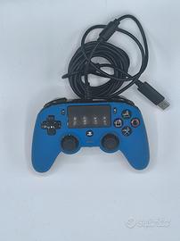 Nacon Controllers PS4/PC Blu e Nero Cablato USB