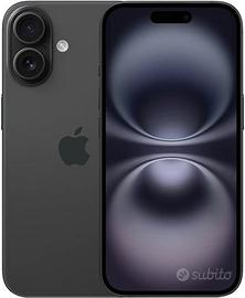 iPhone 16 nero