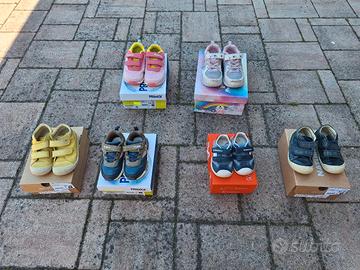 Scarpe bambino e bambina da n.21 al n.28