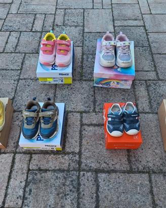 Scarpe bambino e bambina da n.21 al n.28