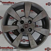 4 cerchi lega fiat panda 100hp 15 lt002215