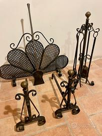 Accessori camino antichi