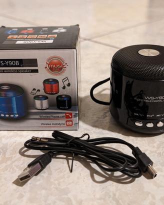 Mini cassa bluetooth ricaricabile