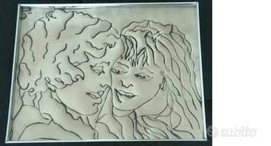 Incisione in Argento - Gli Innamorati