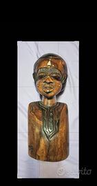 Statua Etnica in Legno