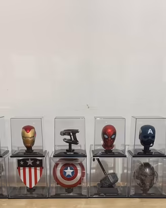 Collezione marvel movie museum +casco iron man