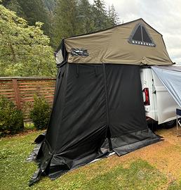 Tenda da tetto autohome overzone con cabina