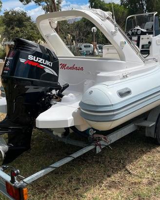 STINGHER 606 + 175 SUZUKI + Carrello Tecnotrail (t