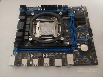 Scheda madre X99 F4 + CPU Xeon 2620 v4