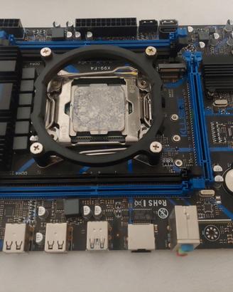 Scheda madre X99 F4 + CPU Xeon 2620 v4