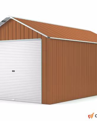 Prefabbricato box cantiere  360x610 fin legno
