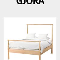 Struttura letto ikea Gjöra