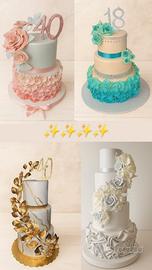 Torta Scenografiche in gomma Eva 