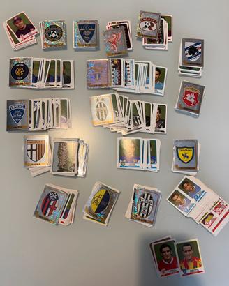 Lotto figurine calciatori panini 2003-04con velina