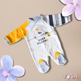 Tutina in ciniglia per neonato