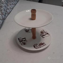 alzatina portabiscotti Mulino Bianco 