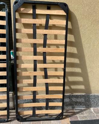 DUE reti singole 80x190 Rinforzate