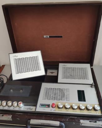 radio registratore gruber diplomat anni 60 70