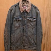 Giubbotto in denim Alcott con pelliccia, Jeans, XL