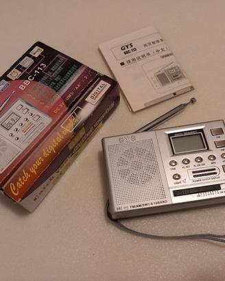 Radio GYS modello BBC-113 funzionante