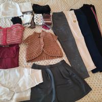 Abbigliamento invernale bambina 8/10 anni