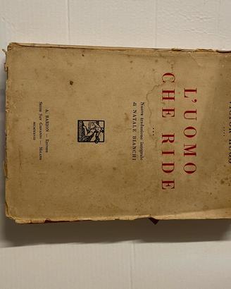 Victor Hugo – L’uomo che ride – Ed Barion 1922