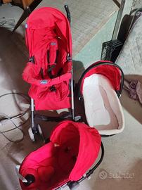 Trio passeggino culla ovetto