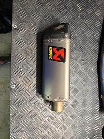 Scarico completo akrapovic r3