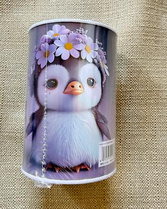 🐧 Salvadanaio a forma di pinguino
