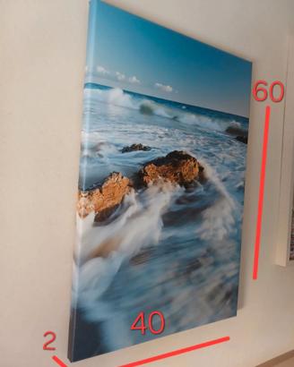 quadro su tela fatto stampare personalizzato
