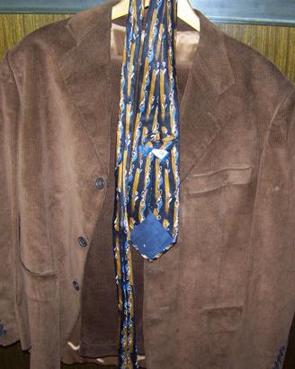 completo velluto uomo.