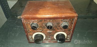 Radio Lux Vox Anni 20 Epoca Valvole Vintage