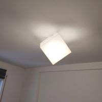 lampada soffitto artemide cubo