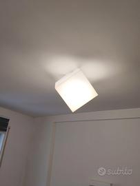 lampada soffitto artemide cubo