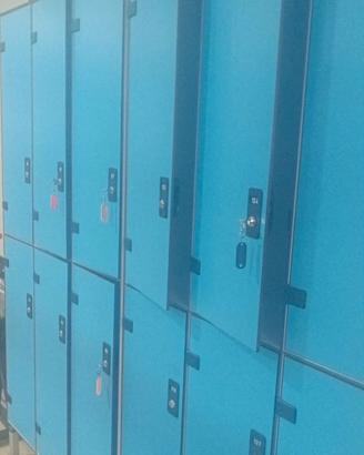 armadietti per palestra o centri sportivi