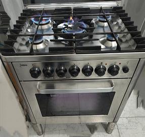 cucina Zoppas acciaio inox pari al NUOVO 