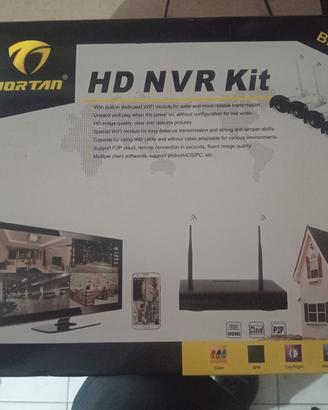 Kit Videosorveglianza con dvr di facile installazi