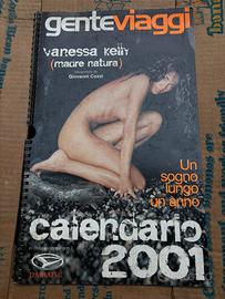 Calendario 2001 Gente Viaggi Vanessa Kelly