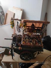 carro pesce presepe napoletano 