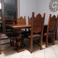 Tavolo antico In vero Legno