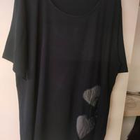 maglia TG XL in viscosa colore blu