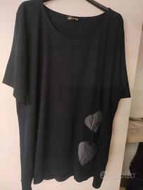 maglia TG XL in viscosa colore blu