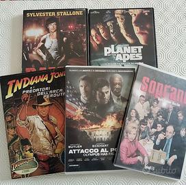 Indiana Jones Attacco al potere Rambo Planet Apes 