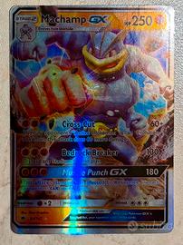 Carta da collezione Pokemon Machamp GX 64/147