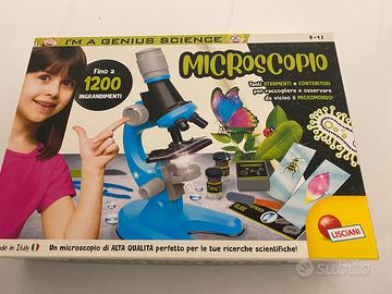Microscopio giocattolo 8-12 anni