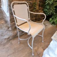 Sedia in ferro curvato anni 30