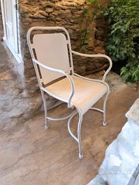 Sedia in ferro curvato anni 30