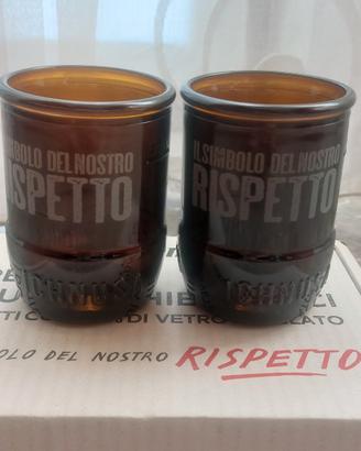 Coppia di bicchieri da collezione Ichnusa