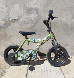 Bicicletta "Ben 10" bimbo ruote da 10 pollici